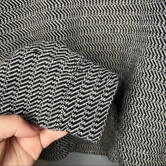 Maison Scotch Embroidered Textured Black and White Pullover Crewneck XS - Picture 8 of 12